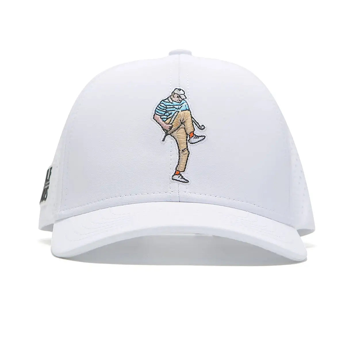GOLF GODS - GOLF GODS Tour Pro Angry Golfer Golf Hat with Curved Brim - The Agora Bangkok